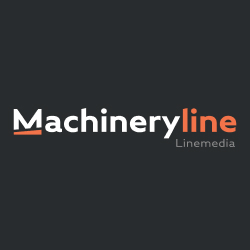 Machineryline logo black bg 250x250px