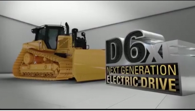 D6 XE CAT – spycharka z napędem elektrycznym